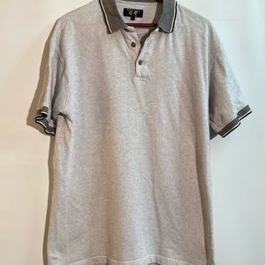 Amanati - Men’s Cotton Polo Shirt. Size L